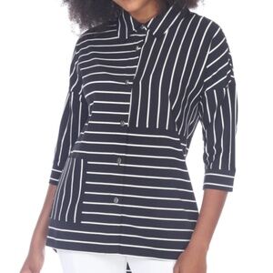 NWT - Cotton Button Up Shirt - Large